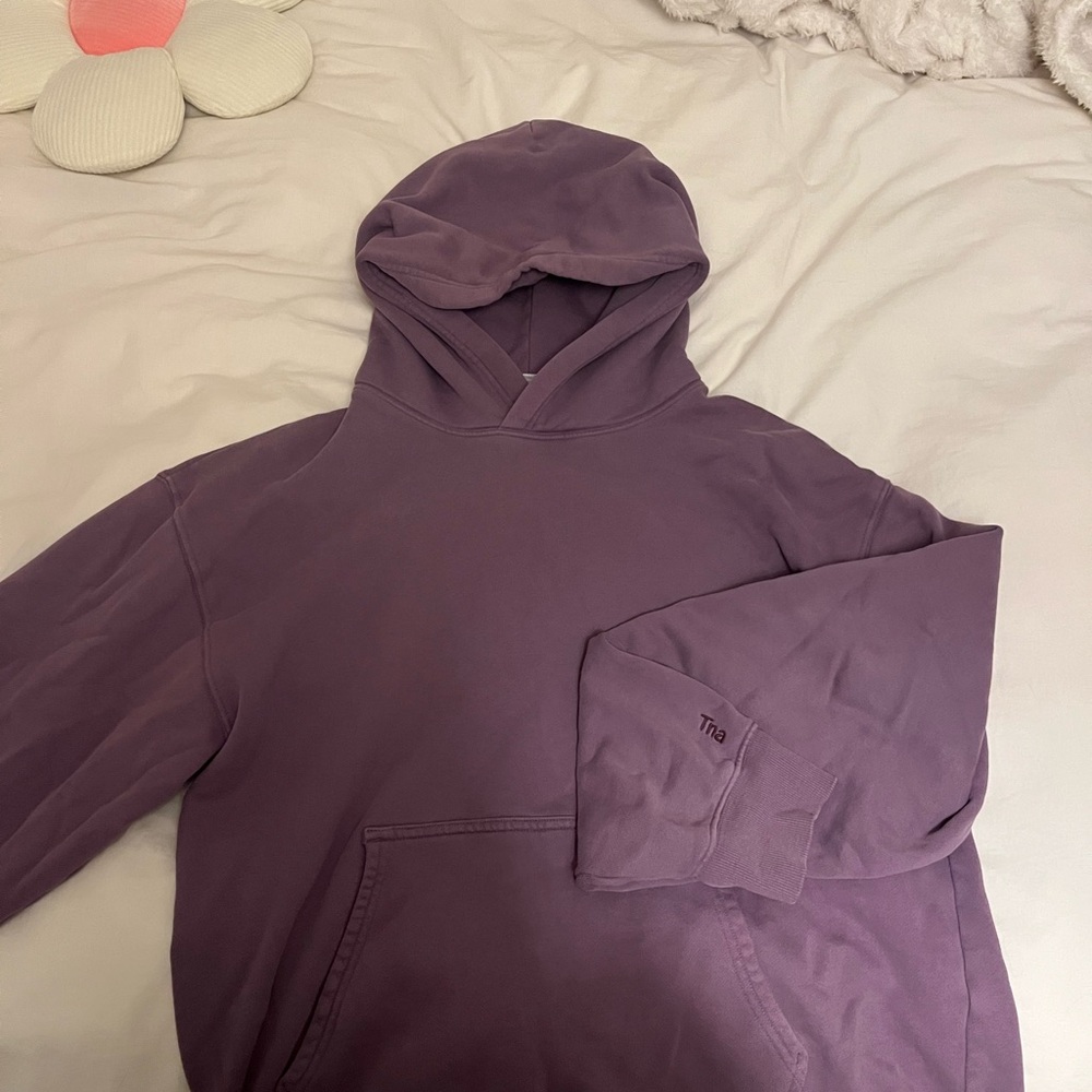 Aritzia Purple Hoodie Sweater